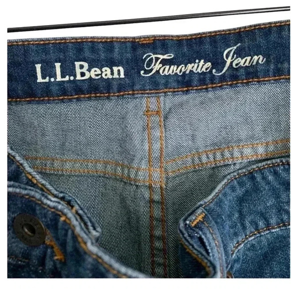 LL Bean Women's Jeans Size 22W Favorite Jeans Straight - Picture 4 of 7